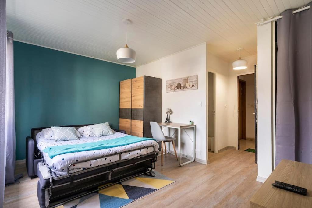 Studio Cosy Proche Du Centre + Parking Gratuit Клюз Экстерьер фото